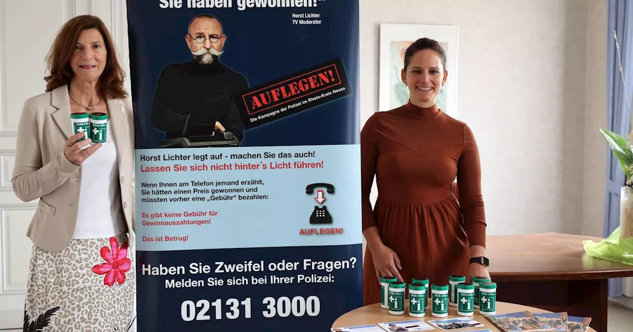 Korschenbroich: Kampagne 'Auflegen' von Stadt und Polizei gegen Telefonbetrug