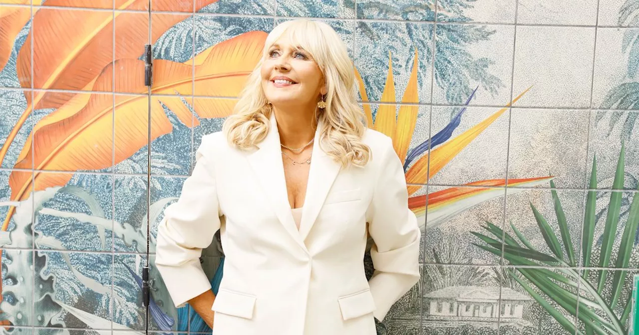 Miriam O'Callaghan looks fabulous in classy cream suit and you can buy it on the high street