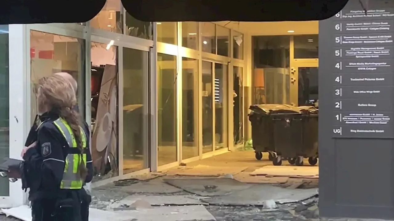 Explosion in Köln - Polizei sucht unbekannten Mann