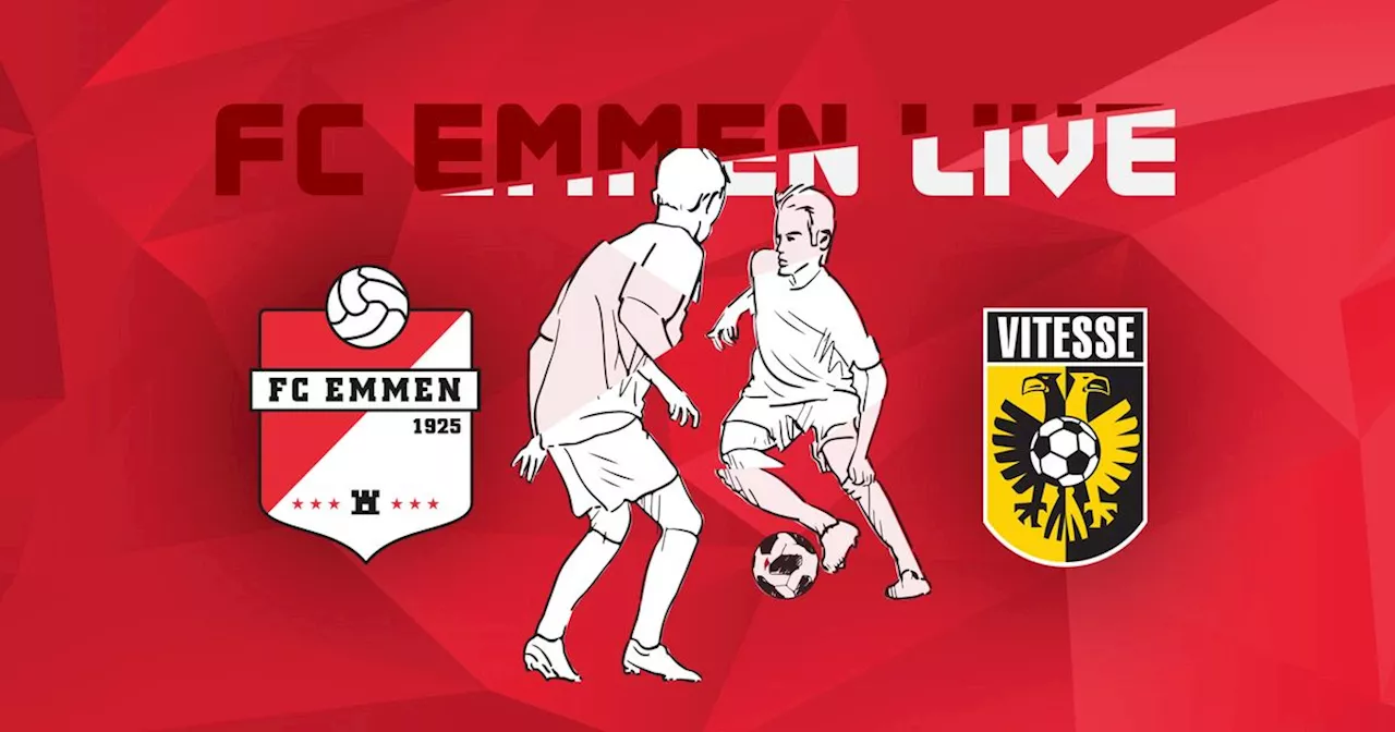 Kan FC Emmen tegen Vitesse voor het eerst winnen in De Oude Meerdijk dit seizoen?