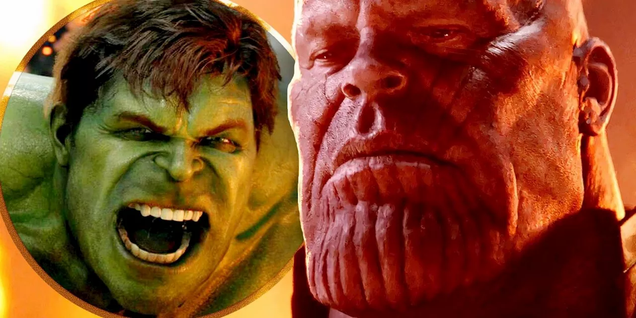 Thanos Just Destroyed the Hulk with the PERFECT One-Word Insult