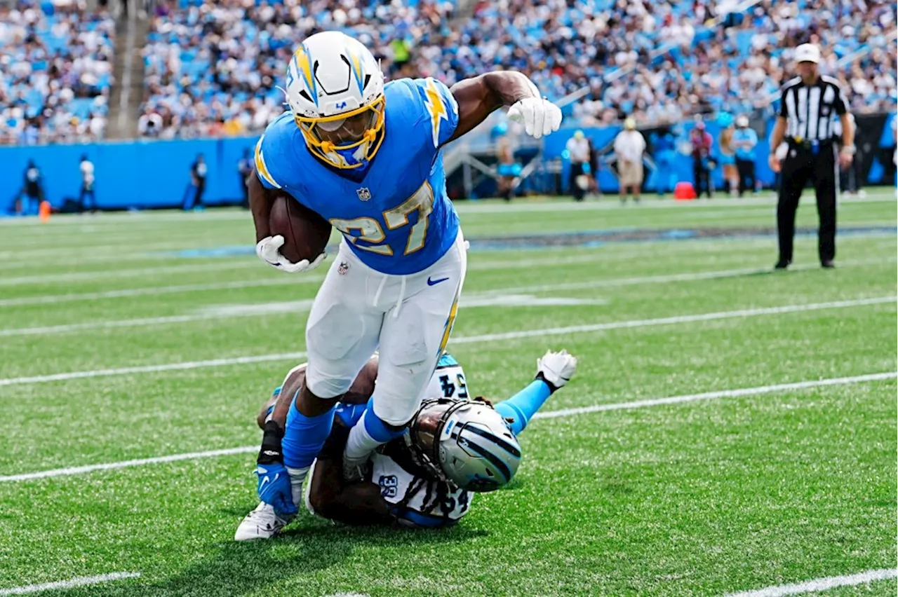 Nick Canepa’s report card: Running backs get an A+ in Chargers’ win over Panthers