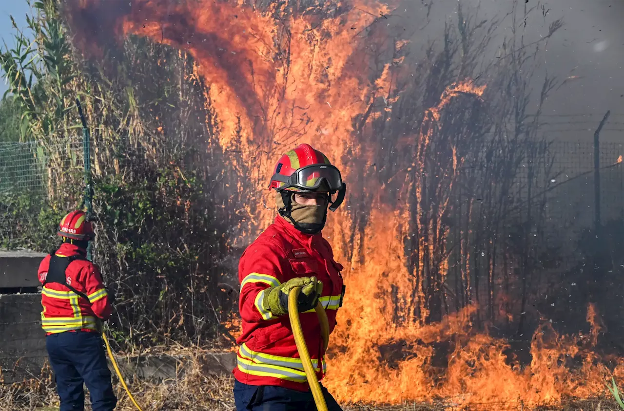 15 minutos: o risco máximo de incêndio e o fogo em Penalva do Castelo