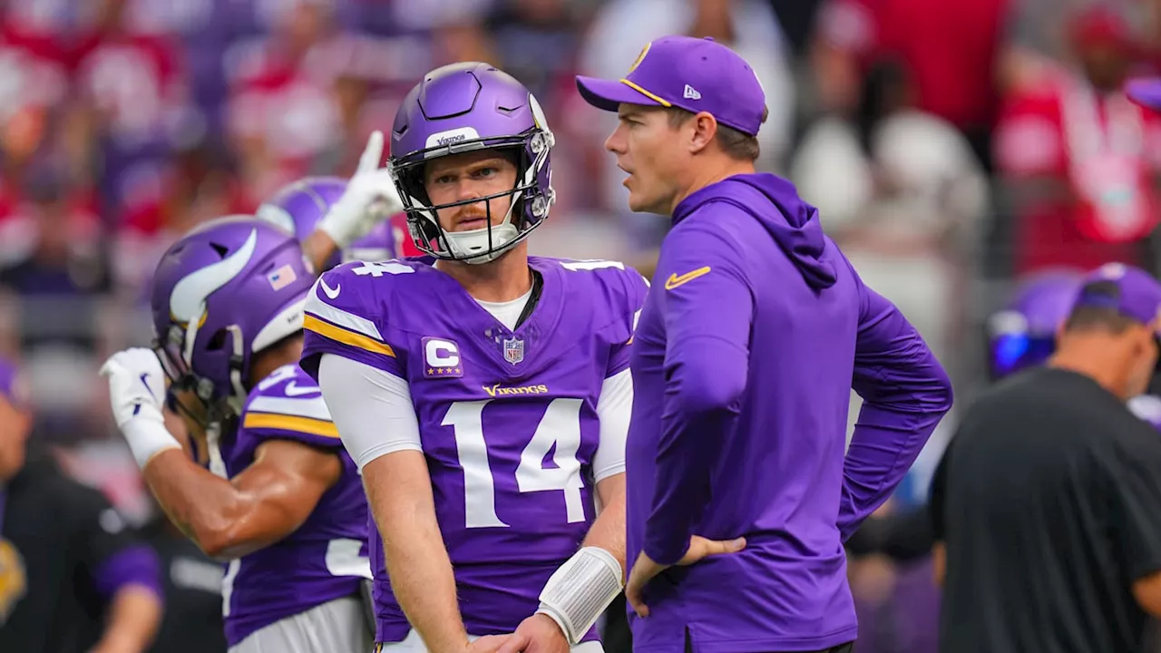 Vikings' Kevin O'Connell Got Emotional Discussing Sam Darnold's Hot Start