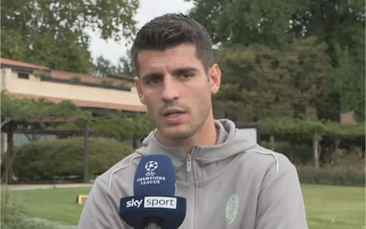 Milan-Liverpool, Morata: 'Dobbiamo fare una grande Champions'