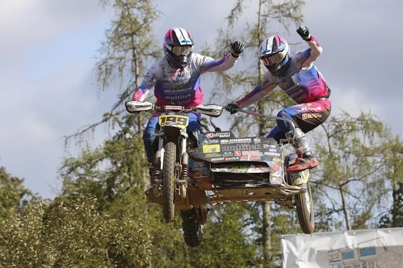 SidecarCross-WM Rudersberg: Vanluchene auf Titelkurs