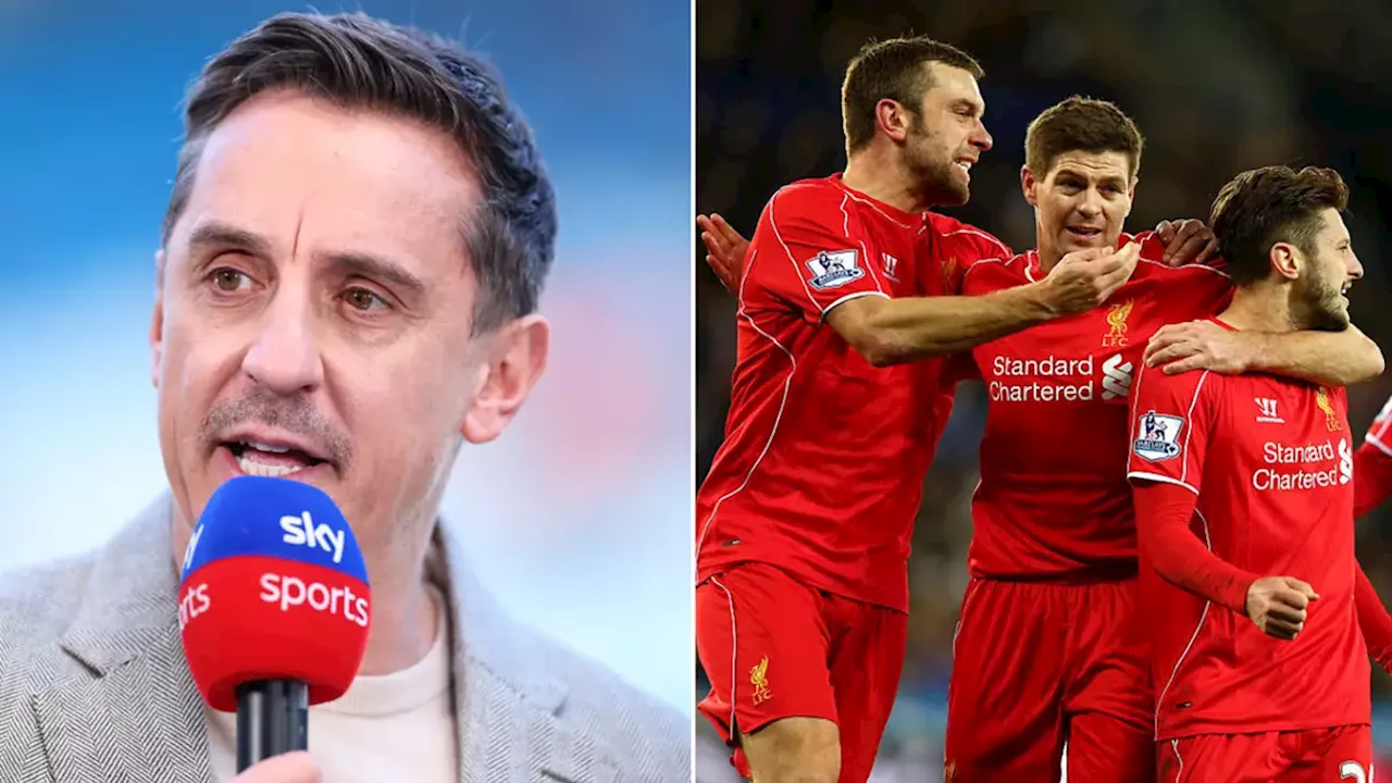 Gary Neville involved in bizarre exchange on X with forgotten Liverpool flop over Premier League regulator