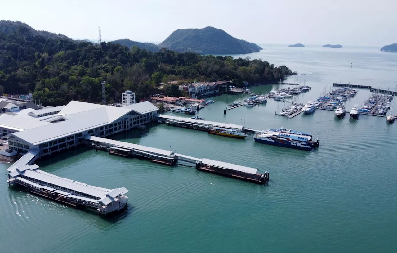 Ferry to Langkawi runs aground, three others turn back due to storm