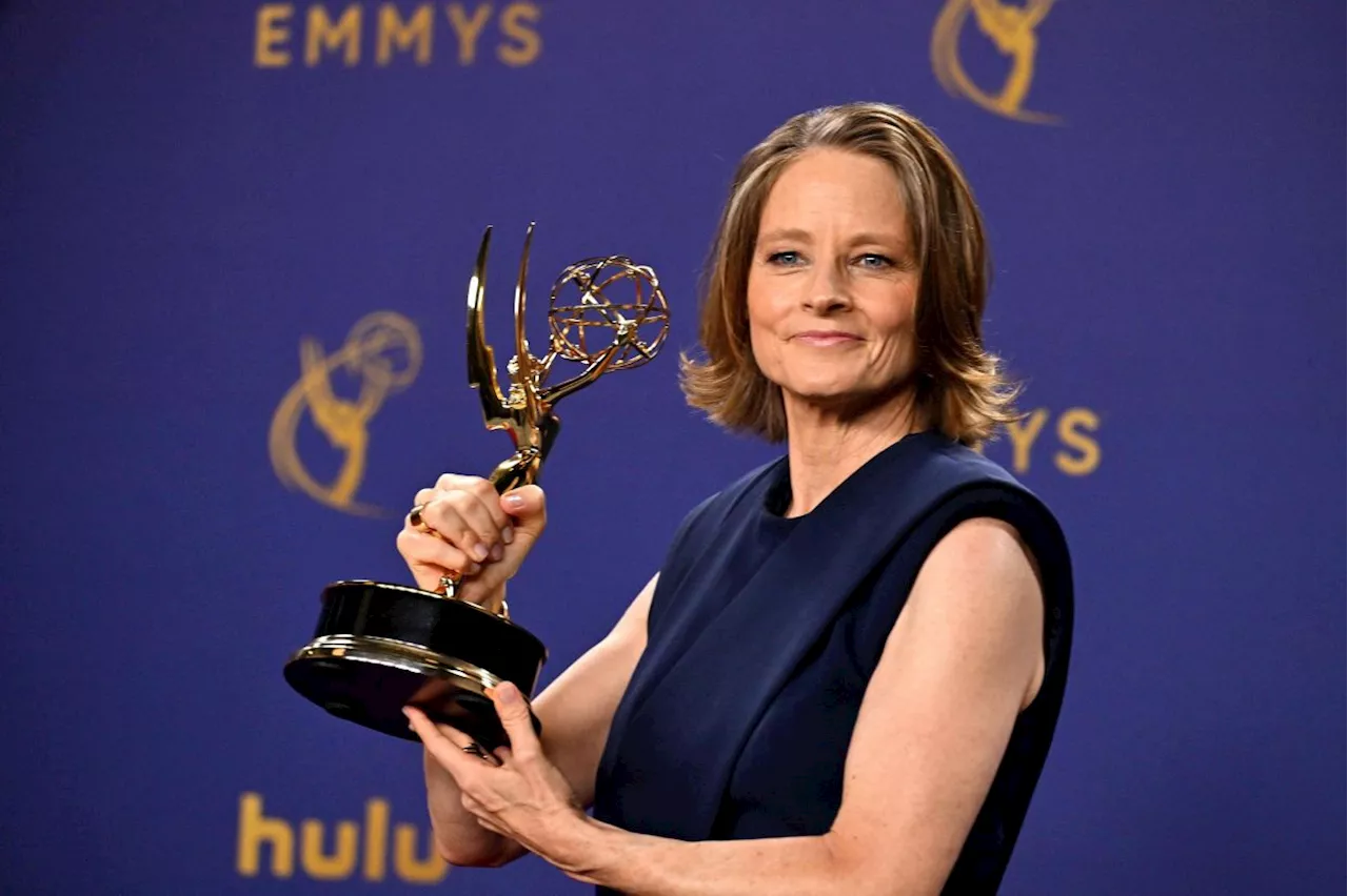Jodie Foster wins her first-ever Emmy for 'True Detective: Night Country'