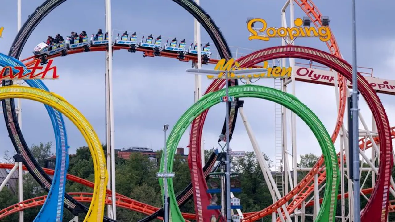 Unfall bei Oktoberfest-Aufbau: Vor der Wiesn: Arbeiter stirbt bei Unfall auf Achterbahn