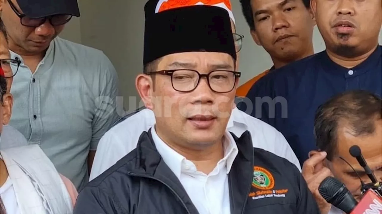 Sudah Gencar Kegiatan Bareng Warga, RK Bantah Kampanye Sebelum Waktunya