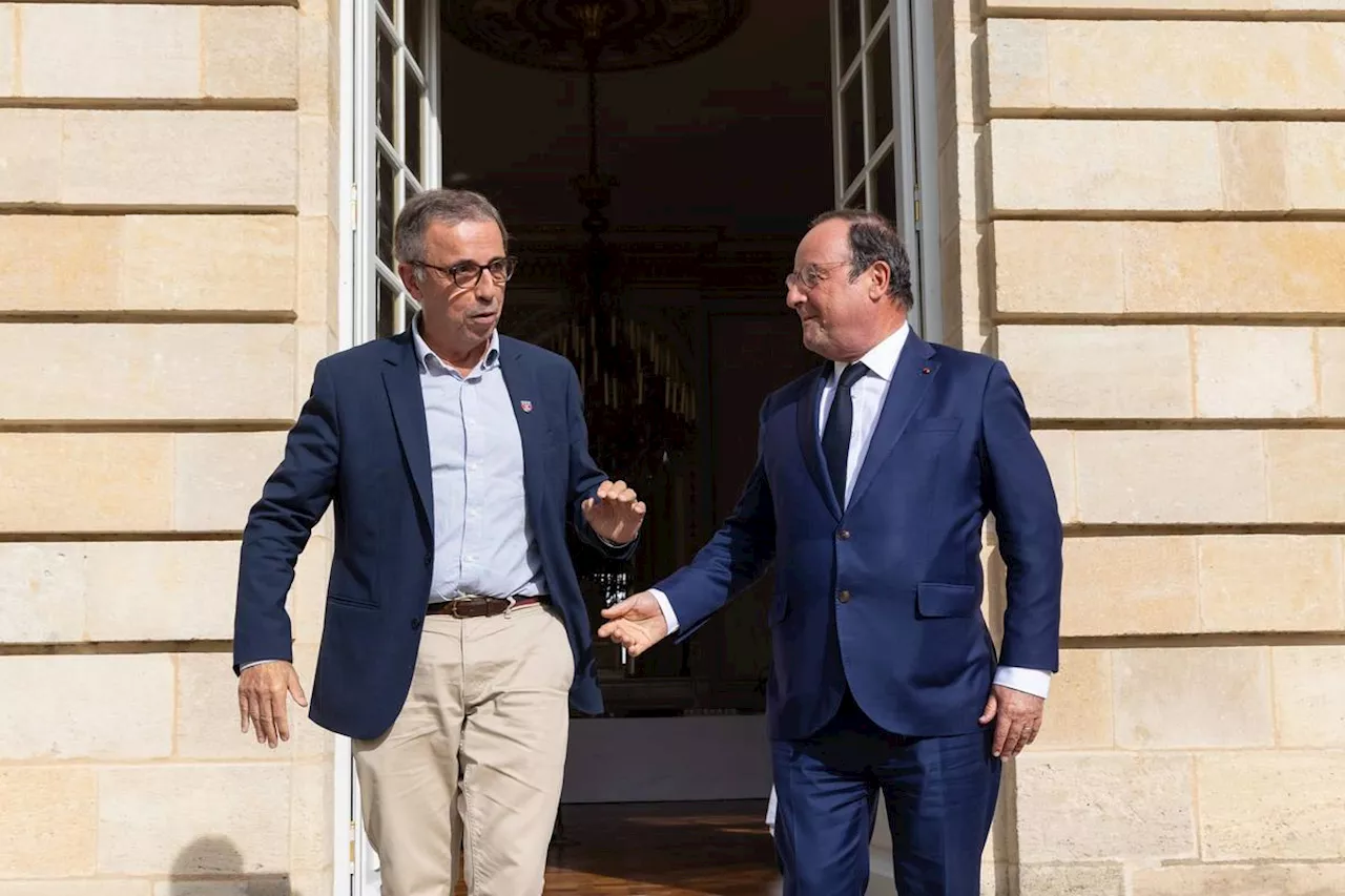 Bordeaux : les gauches au menu de la rencontre entre François Hollande et Pierre Hurmic