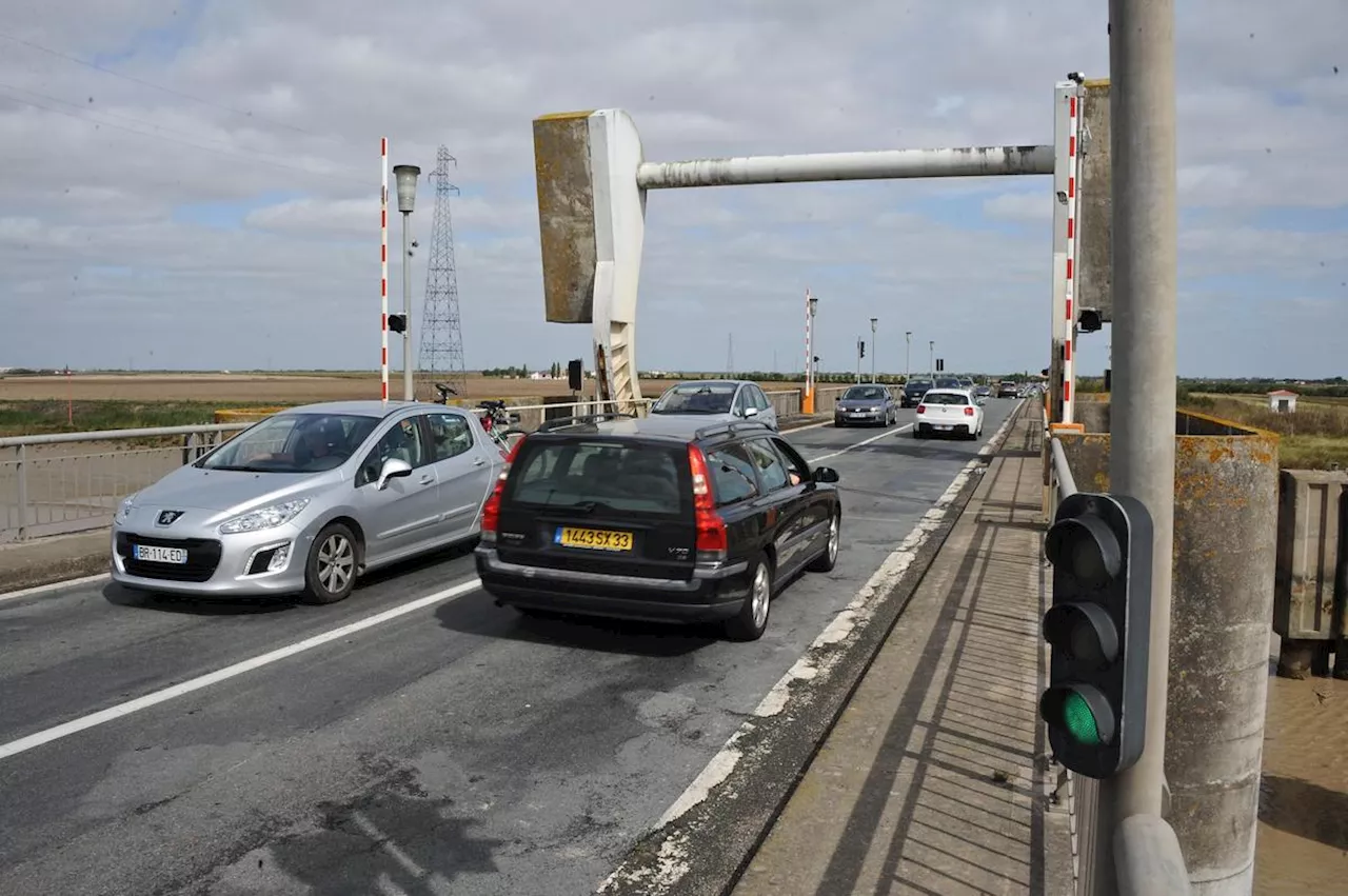 Charente-Maritime : le pont du Brault partiellement fermé avant la fermeture totale