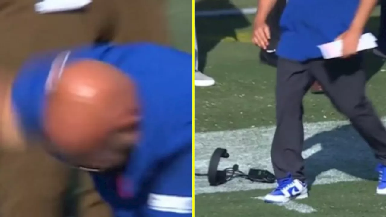 Fuming Brian Daboll throws headset and stares down reporter as head coach feels the New York heat with...