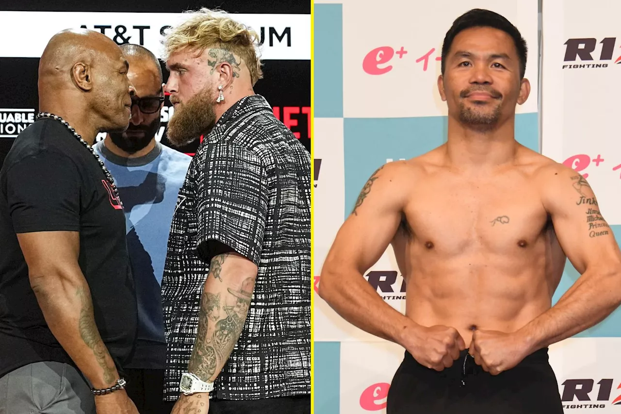 World title fight added to Jake Paul vs Mike Tyson undercard as Manny Pacquiao denied championship dream...