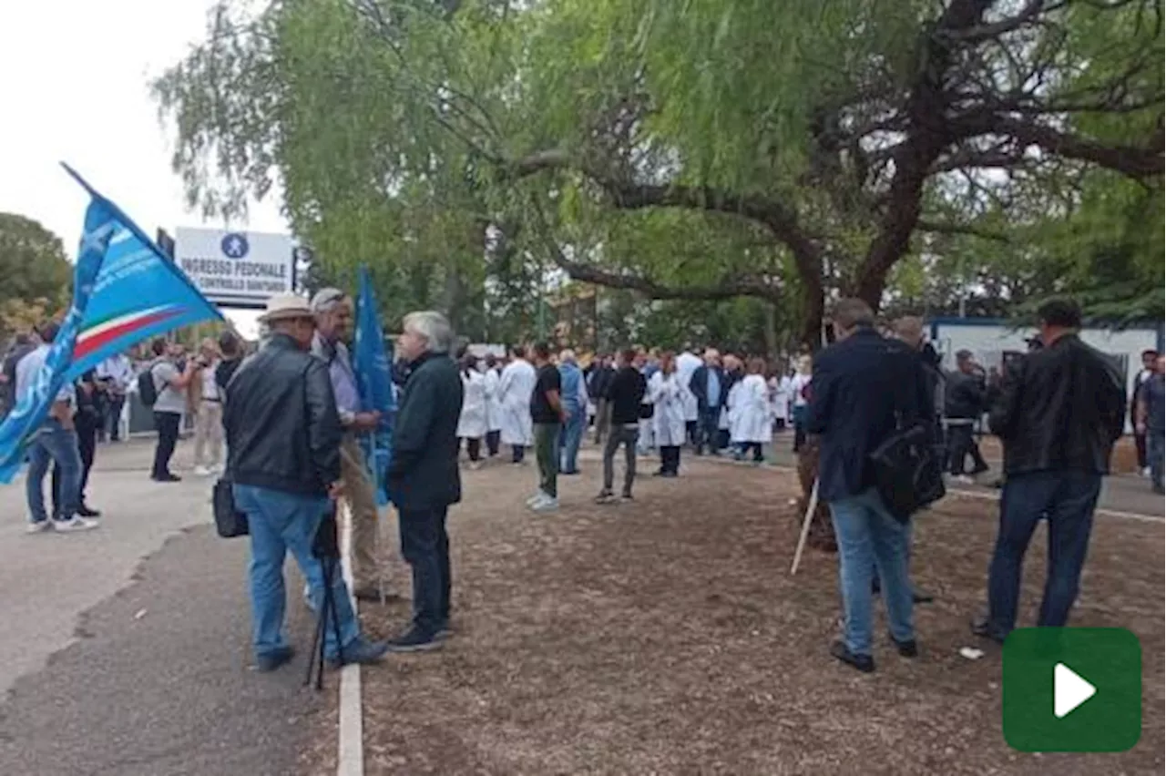 Violenze sui medici, manifestazione a Foggia