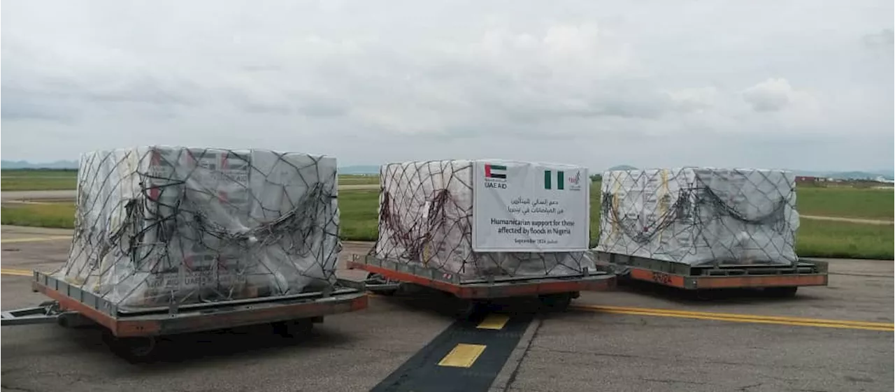 UAE donates 50 tonnes of humanitarian aid for flood victims in Nigeria