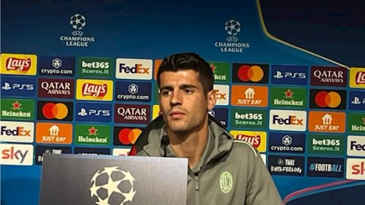 Milan, Morata: 'Dobbiamo capire tutti che siamo grandi giocatori, non solo prospetti'