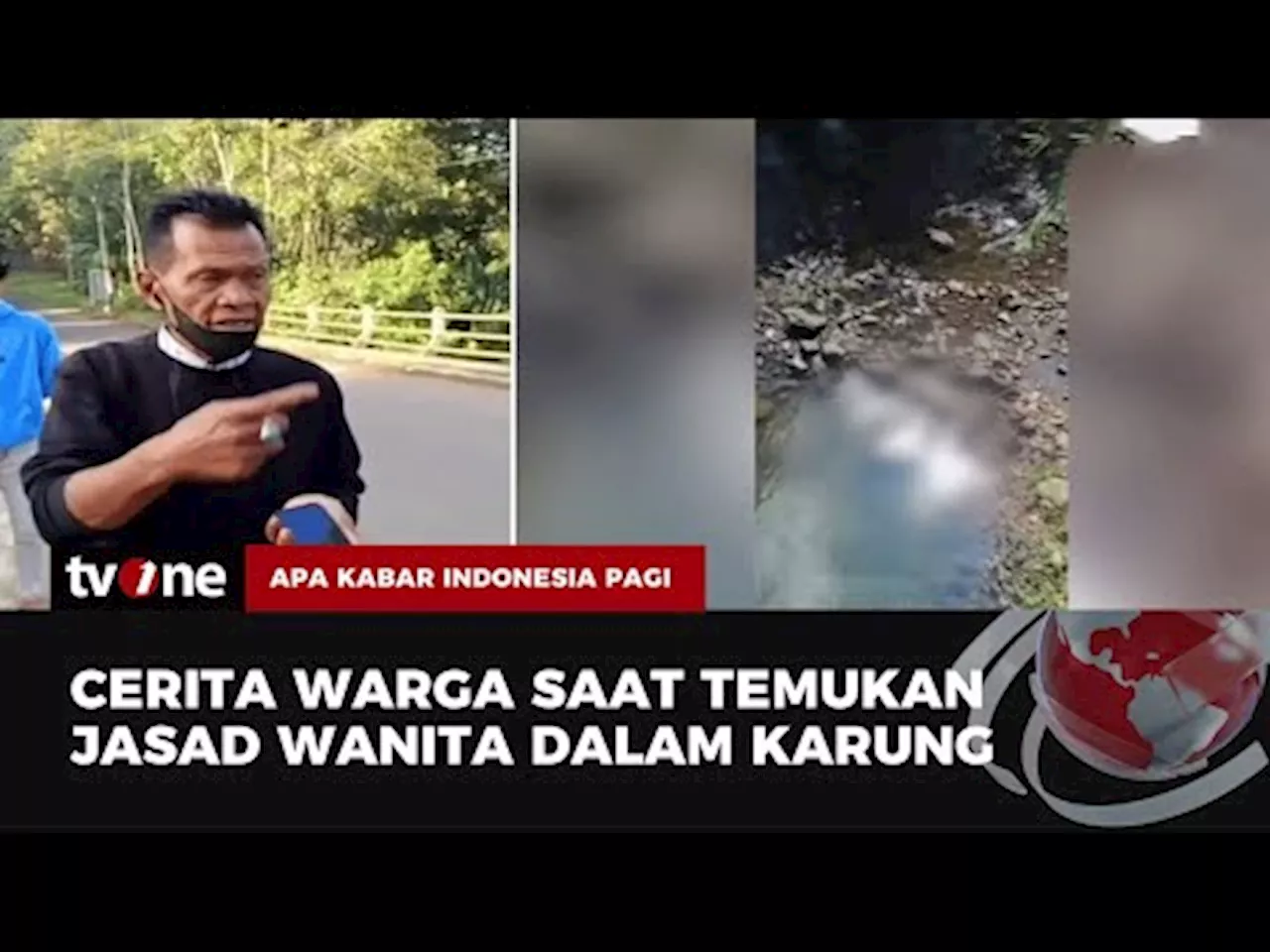 Geger Penemuan Jasad Wanita dalam Karung di Tasikmalaya