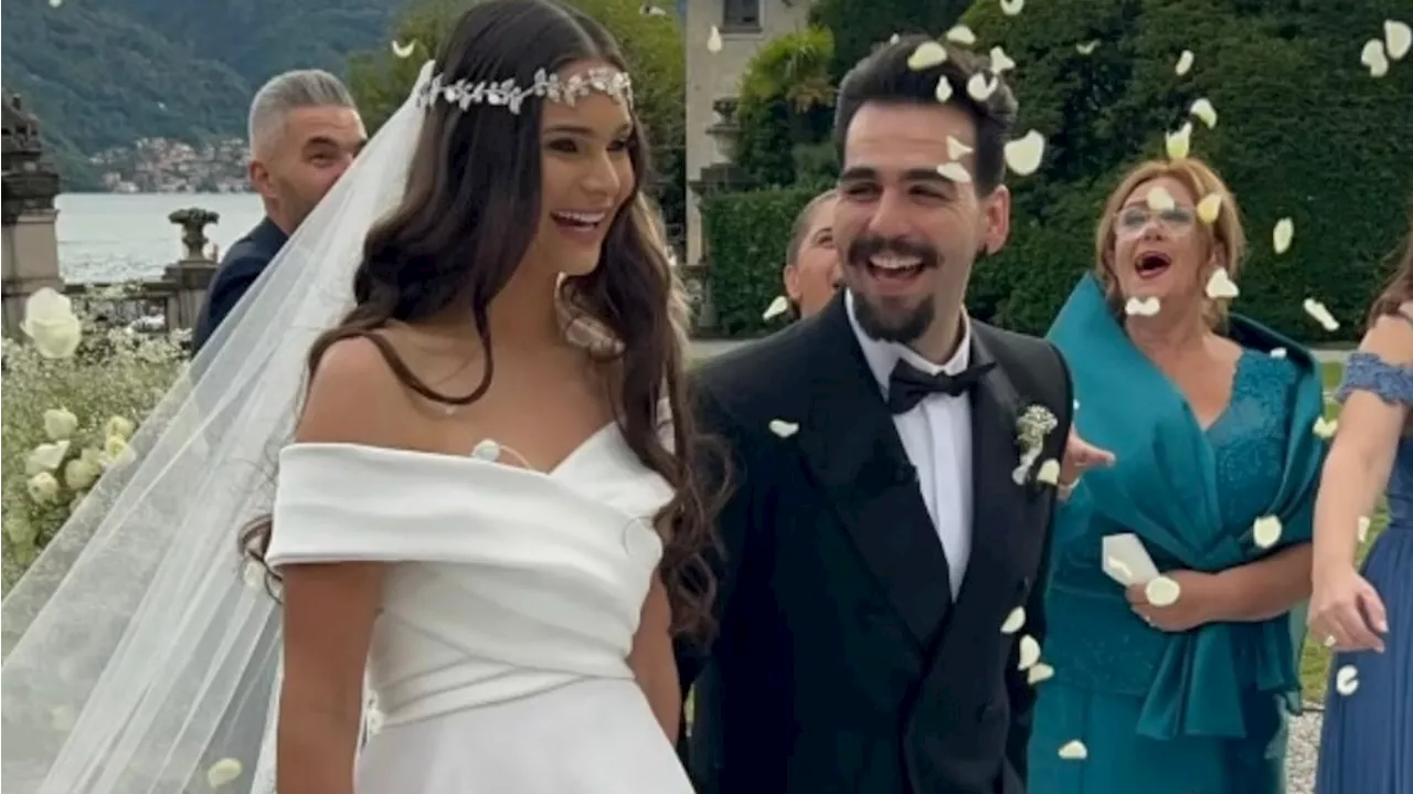 Ignazio Boschetto e Michelle Bertolini: il bis romantico sul Lago di Como