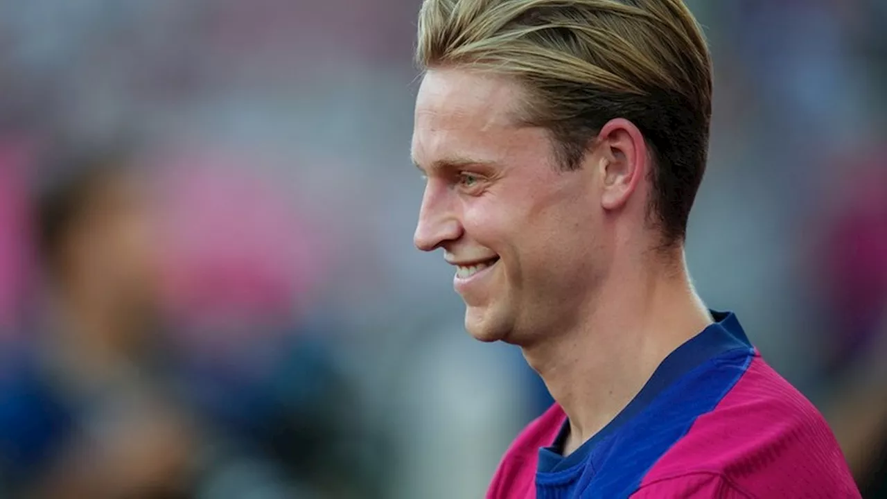 Frenkie de Jong dicht bij hervatten groepstraining Barcelona