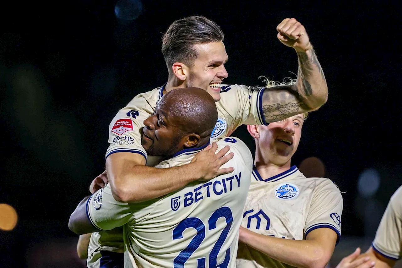 Helmond Sport aan kop na goal in extremis, Excelsior en FC Den Bosch volgen