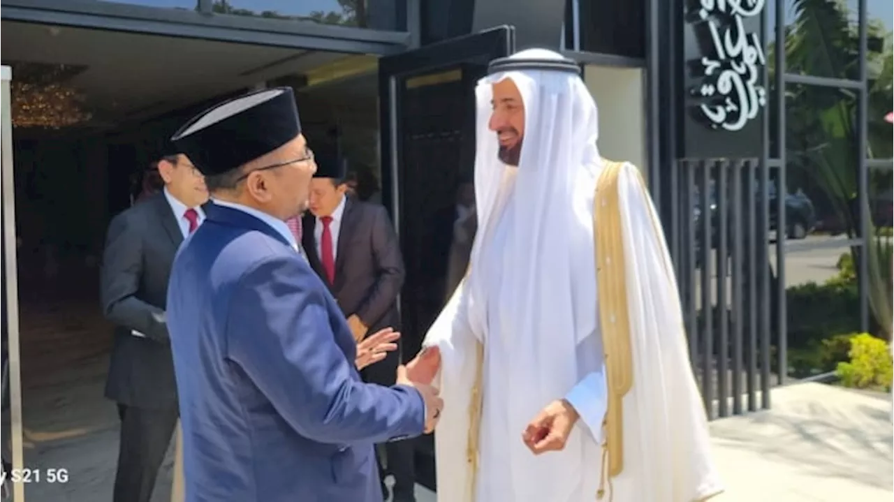 Bahas Persiapan Haji 2025, Menag Yaqut Cholil Temui Menteri Haji Arab Saudi