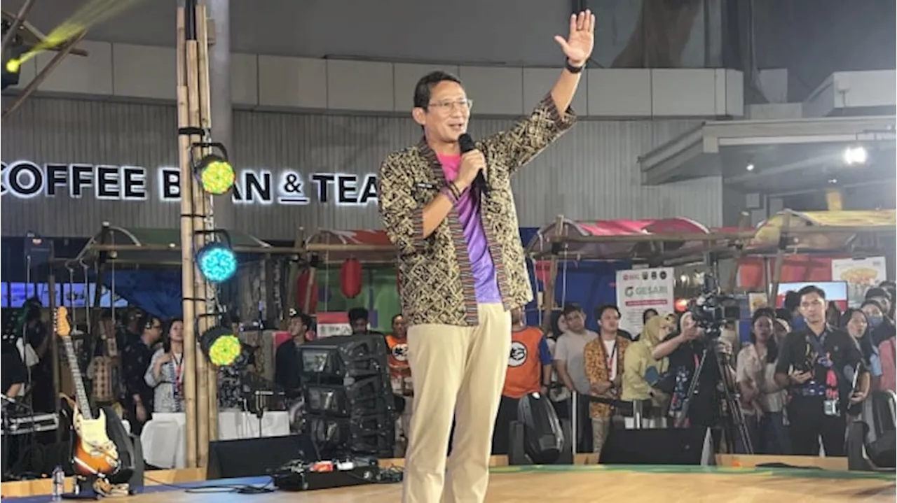 Hadiri Malam Puncak AKI 2024, Sandiaga Uno: Ajang untuk Berdayakan Generasi Kreatif Indonesia