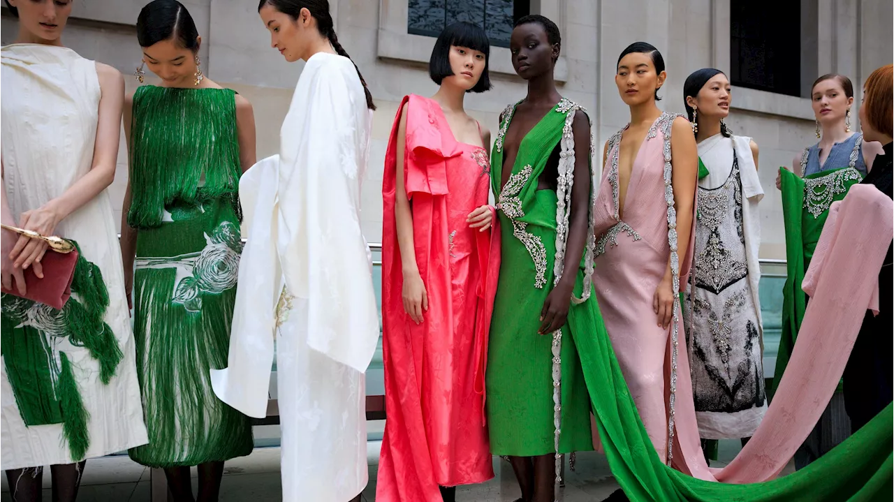 Dans les coulisses de la Fashion Week printemps-été 2025 de Londres