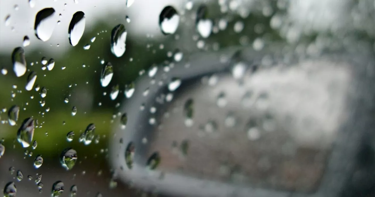 We're talking about rain for the first time in over a week!
