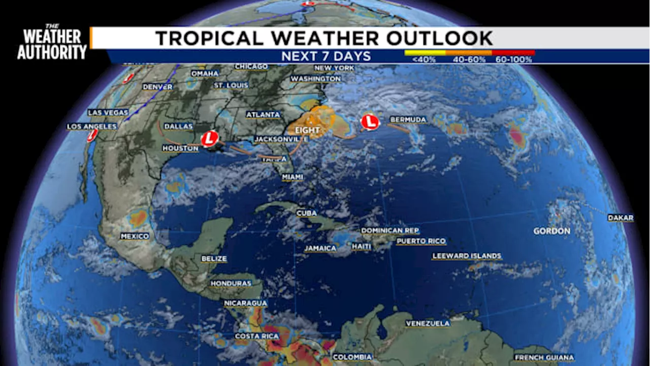 Tropical Depression Gordon and Potential Tropical Cyclone 8