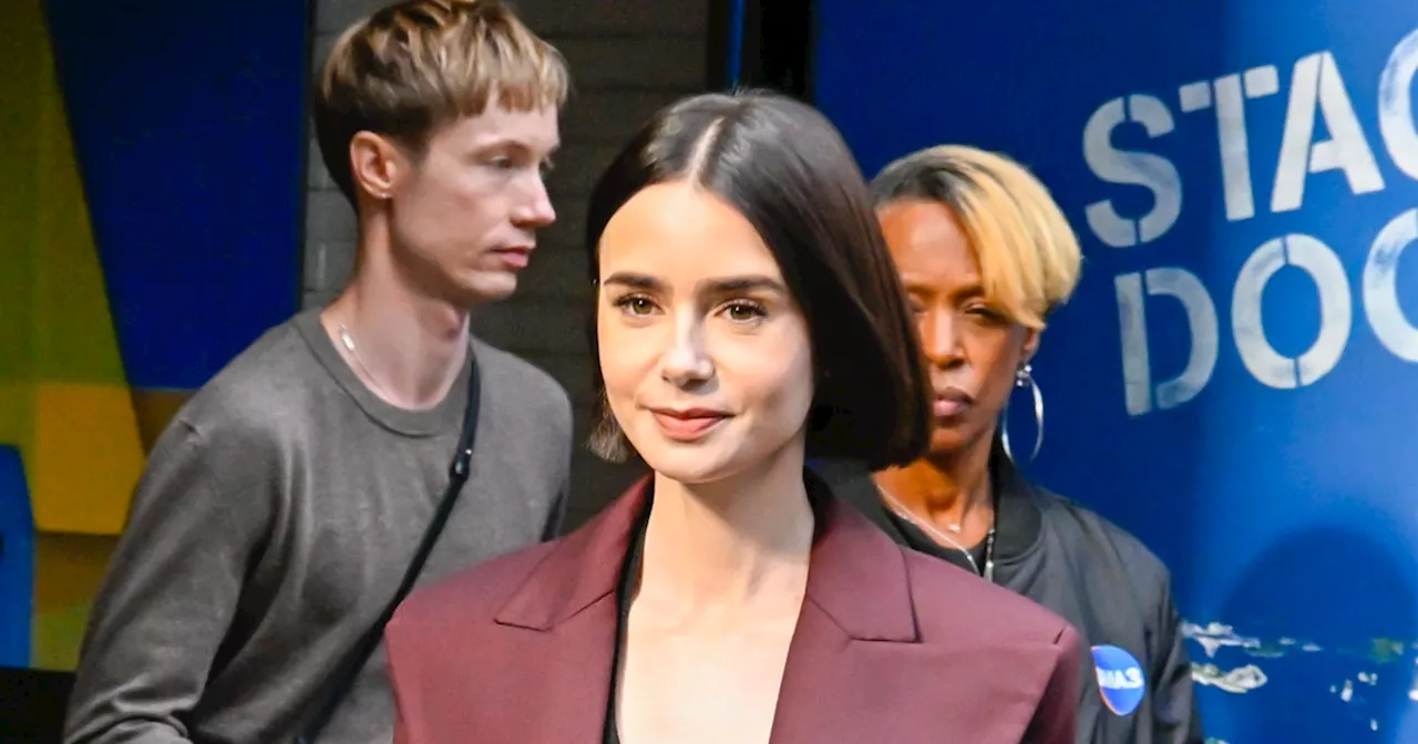 Emily Ratajkowski Continues To Sport Crop Tops On Her Press Tour