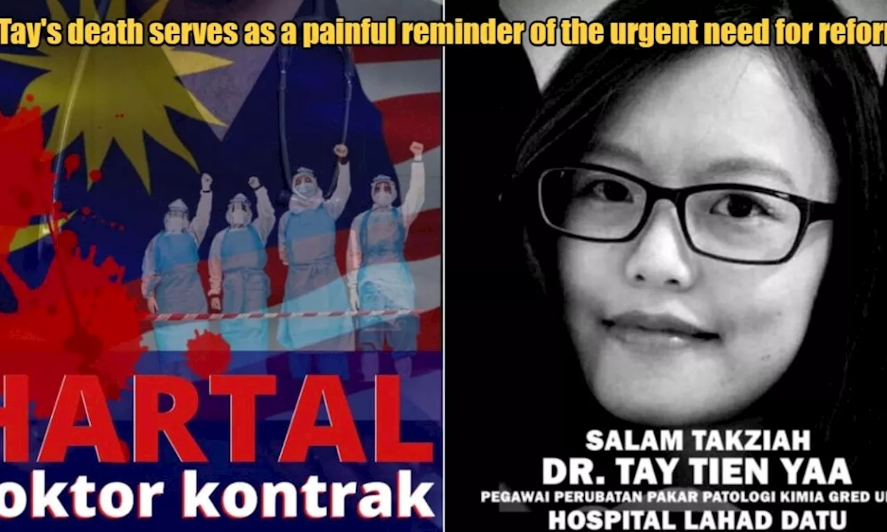 Hartal Doktor Kontrak Calls for MOH to Implement Anti-Bullying Policies Following Specialist Doctor's Death