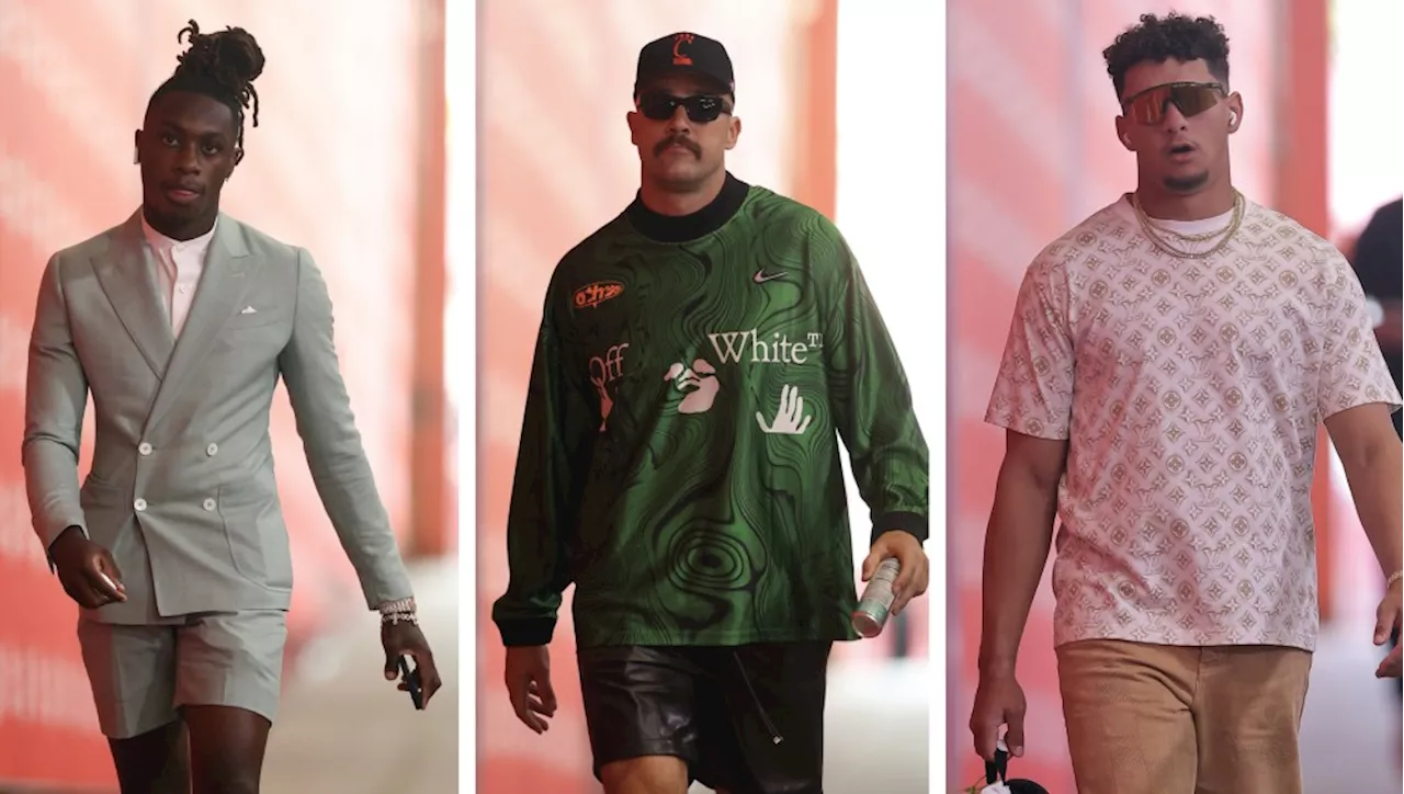 NFL Players Slay on the Fashion Front Row at Bengals vs. Chiefs Game