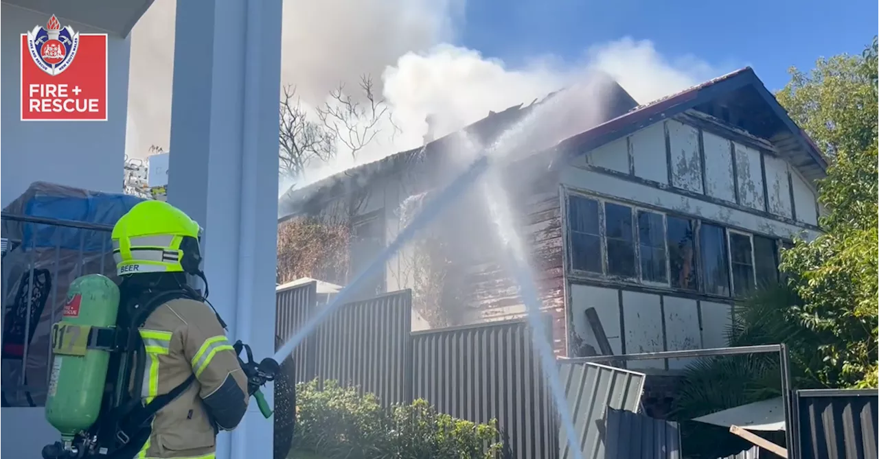 Homeowner 'has no clue' how massive fire started at his Sydney house