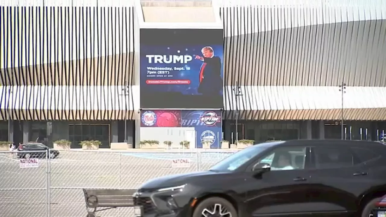 Tight security measures being taken ahead of Donald Trump rally in Nassau County