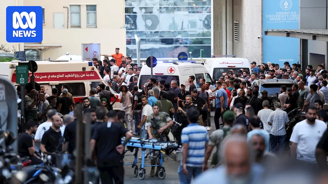 At least eight people killed, thousands injured after Hezbollah pagers explode across Lebanon