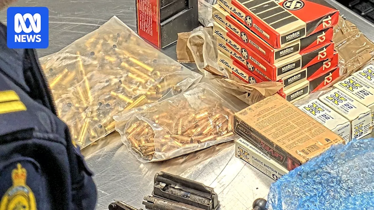 Border Force officers seize bullets, firearm parts during luggage search at Gold Coast Airport