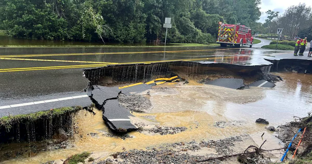 North Carolina coastal residents suffer fifth historic flood in 25 years