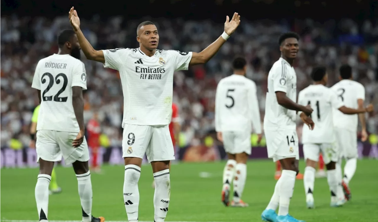 Real Madrid superó a Stuttgart: Mbappé y Endrick dieron el golpe