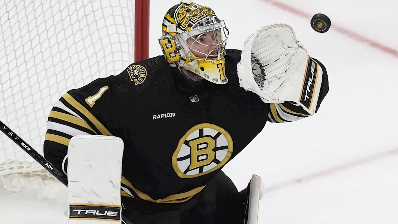 Bruins Goaltender Swayman Remains Unsigned as Training Camps Open