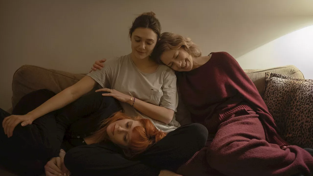 Movie Review: Coon, Olsen and Lyonne await a father’s death in ‘His Three Daughters’