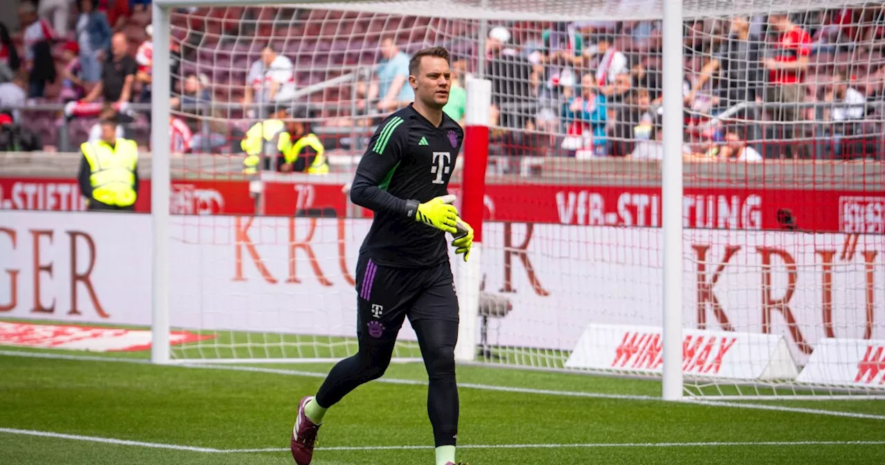 Manuel Neuer abandona el campo por lesión tras una espectacular 'bicicleta'