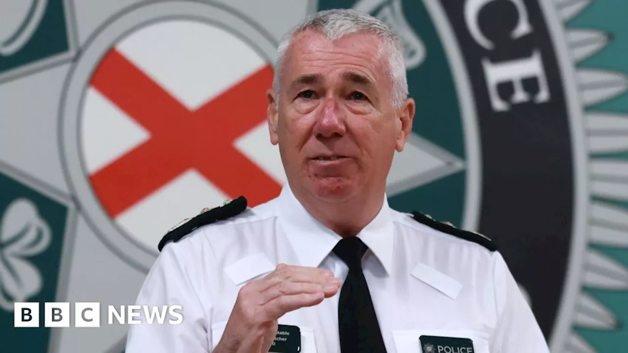 PSNI at 'watershed moment', chief constable Jon Boutcher says