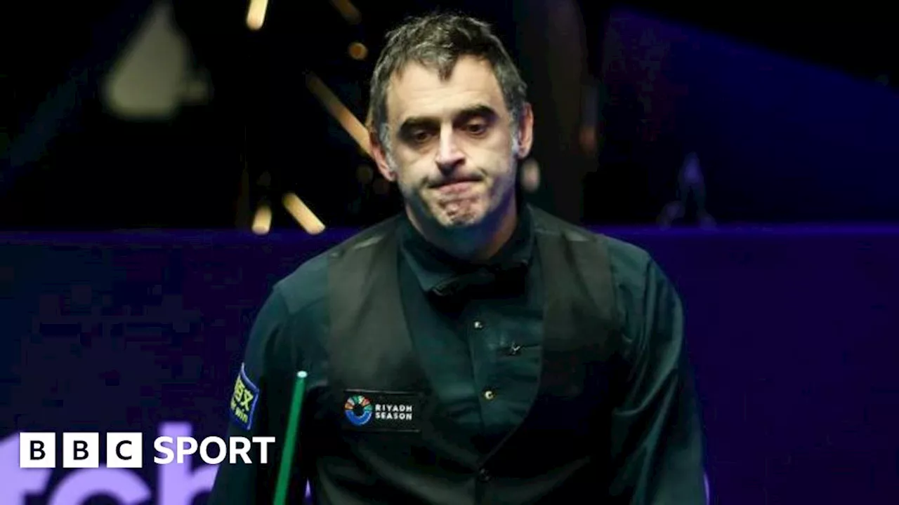 Ronnie O'Sullivan: Seven-time world champion out of English Open after defeat to He Guoqiang