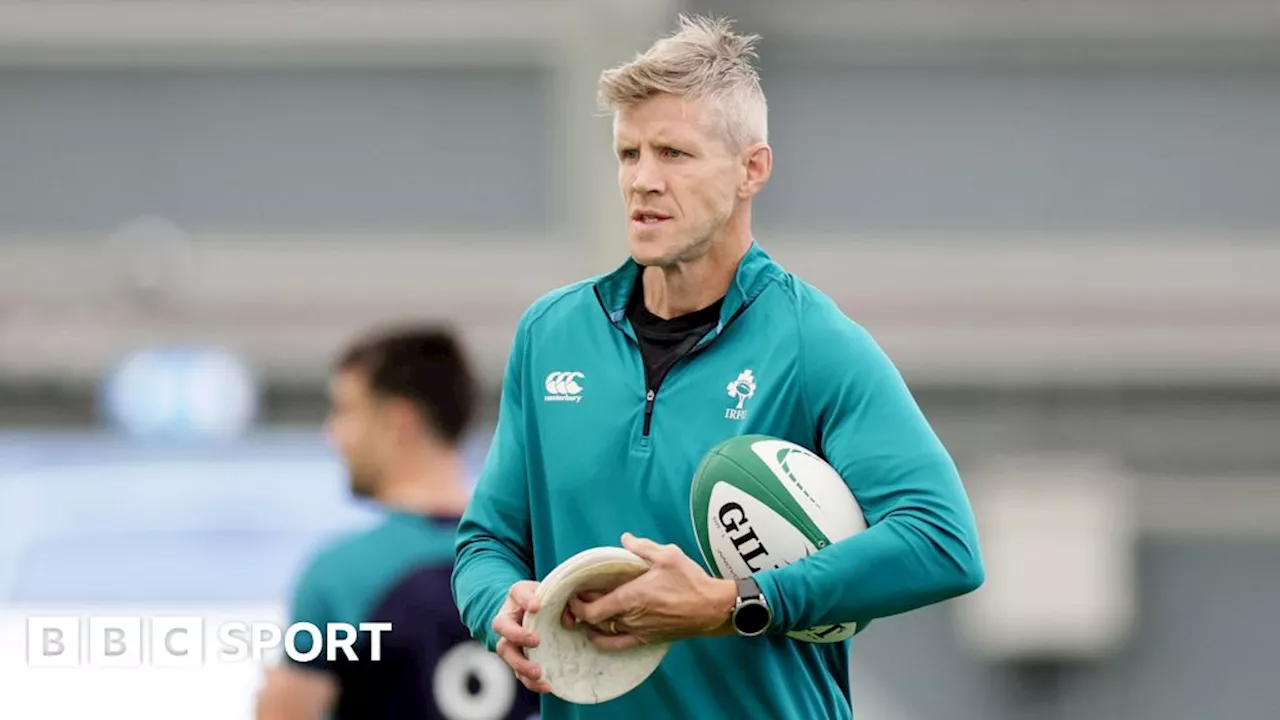 Simon Easterby: Ireland assistant to lead side during Andy Farrell's Lions stint