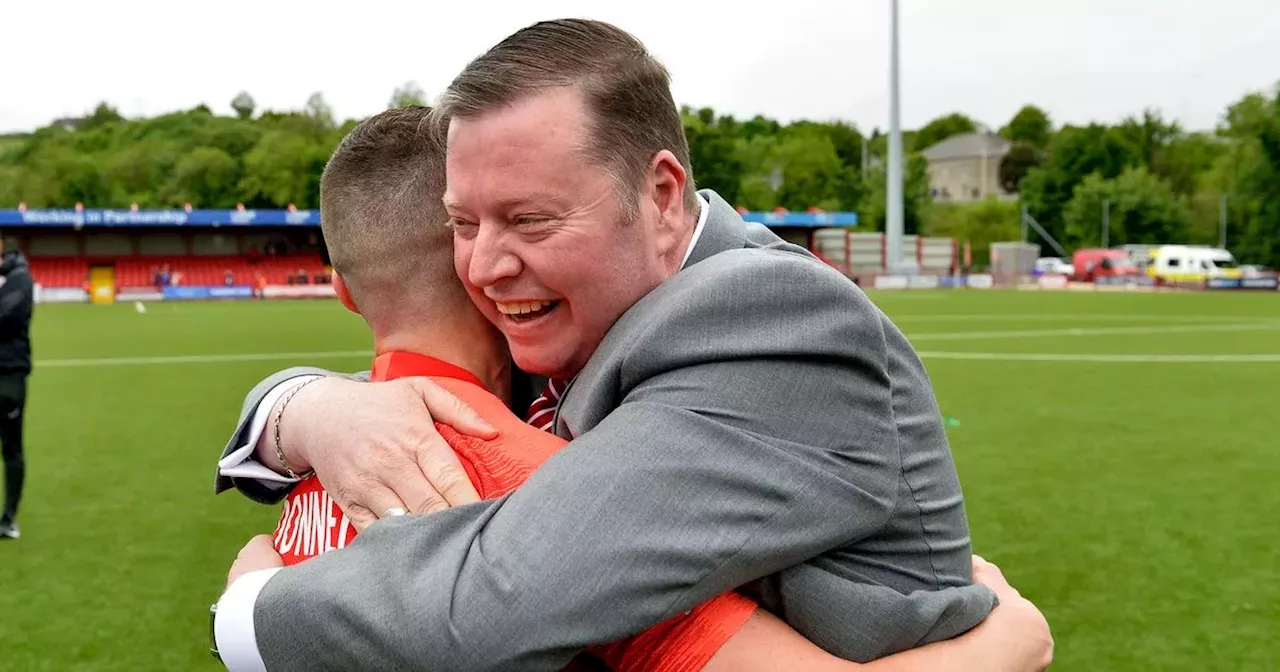 TNT Sports promo spells out stunning reality for Larne chairman