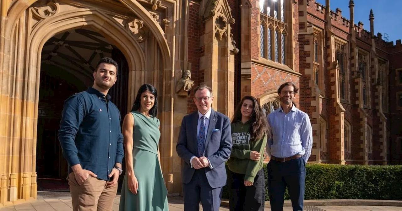 Two Palestinian scholars find fresh start at Queen's University, Belfast