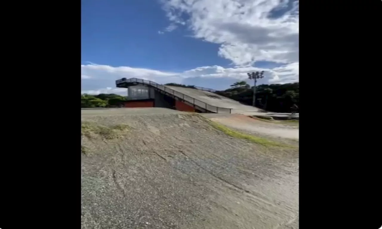 Medalla olímpico Carlos Mario Oquendo pide mantenimiento a la pista de BMX Mariana Pajón