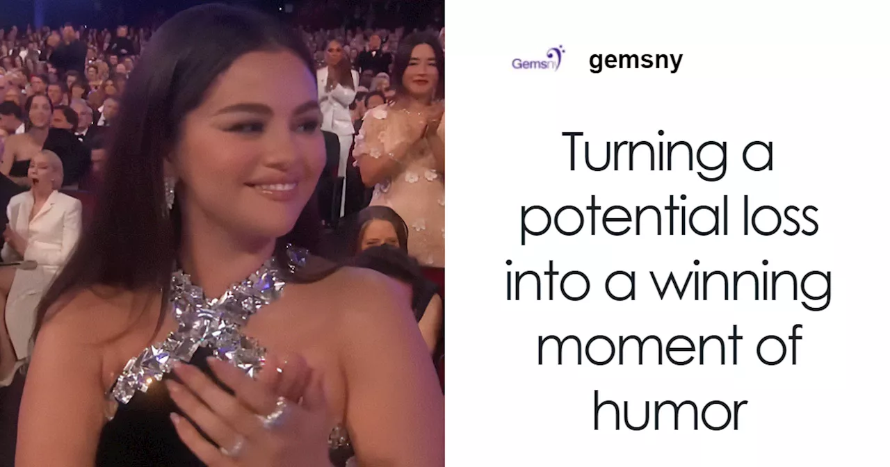 Selena Gomez's Emmy Losing Reaction Goes Viral After Re-enacting Her 'Tonight Show' Bit